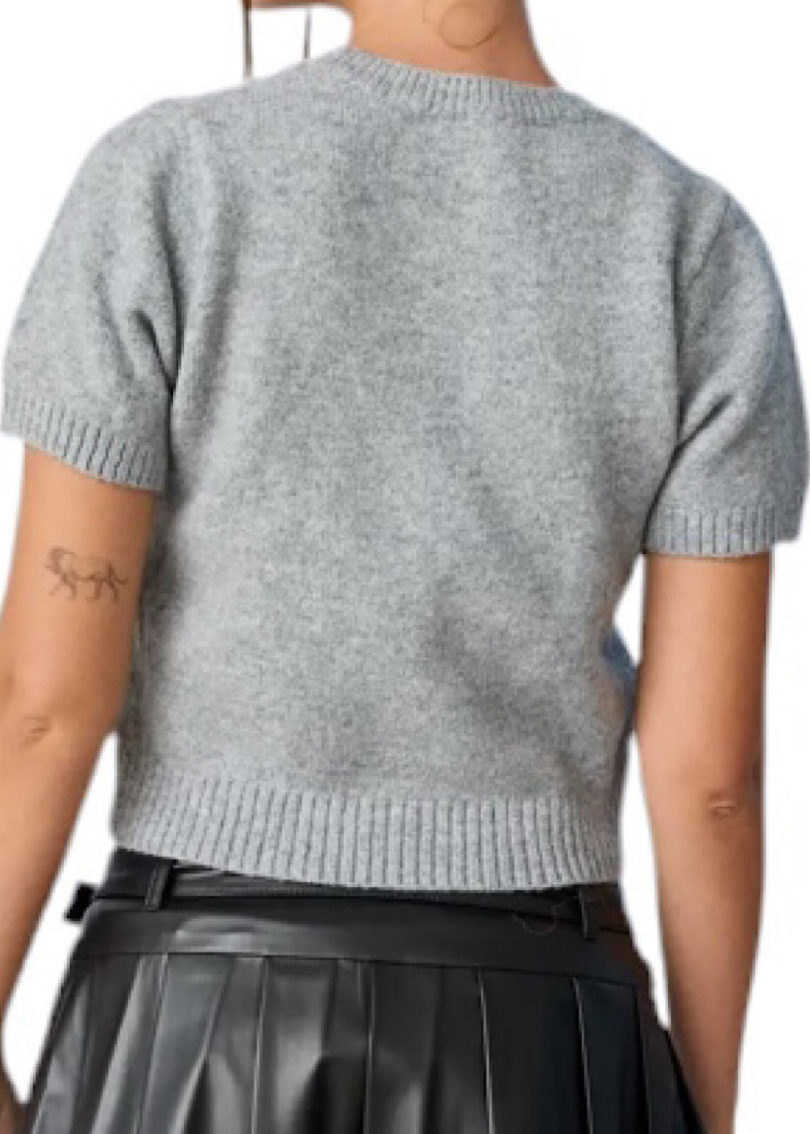 Grey Knit Sweater