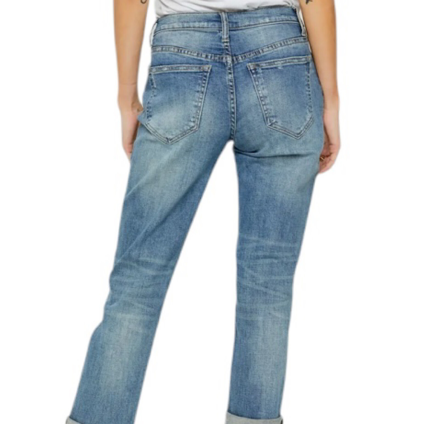 Oliver Logan High Rise W/Raw Hem Jean