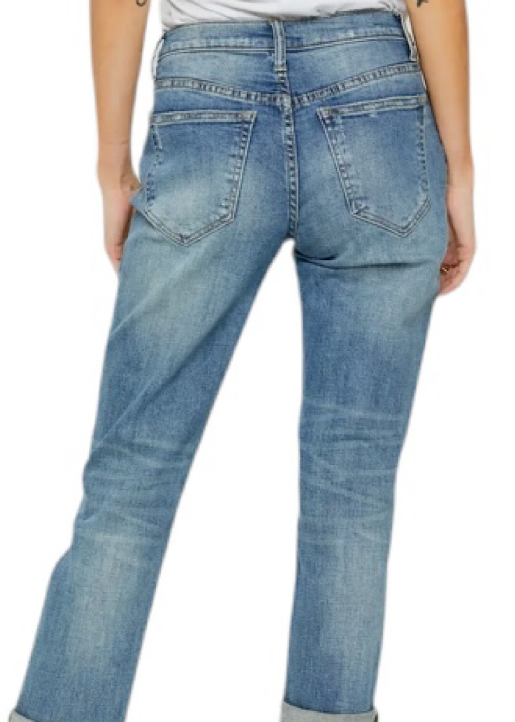 Oliver Logan High Rise W/Raw Hem Jean