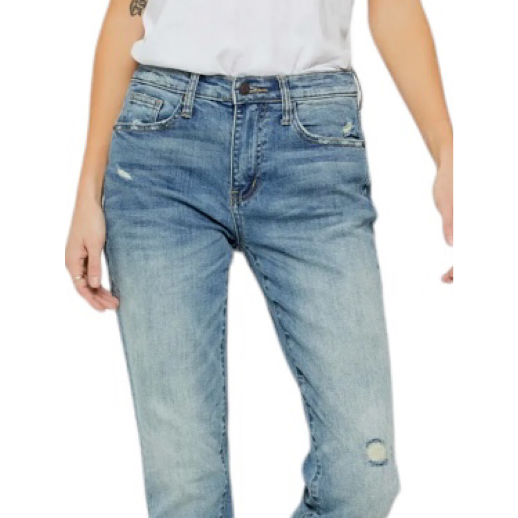 Oliver Logan High Rise W/Raw Hem Jean