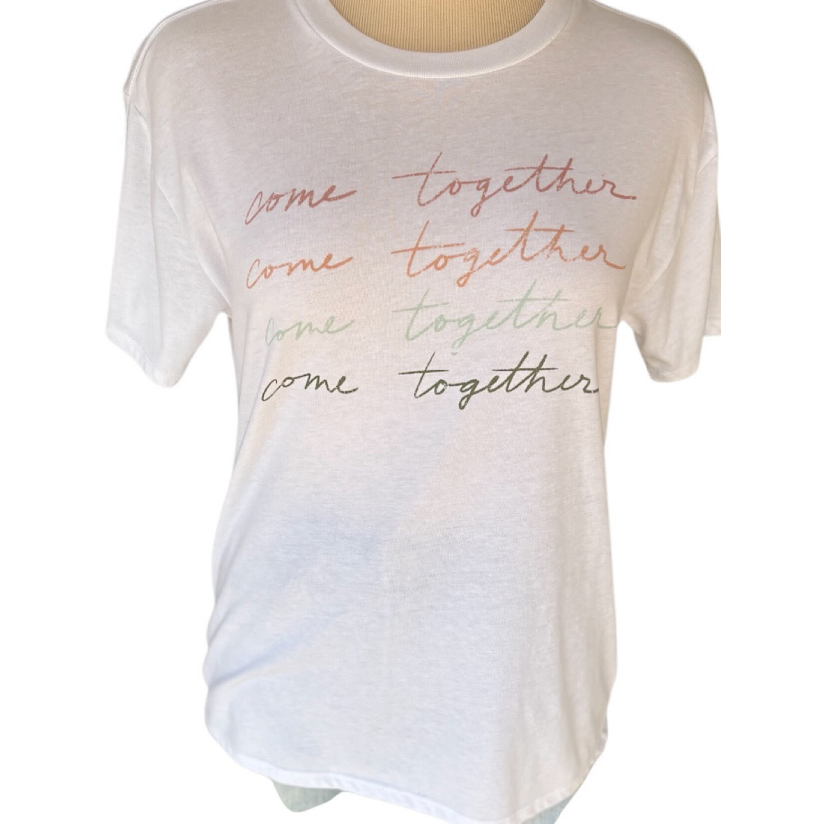Z Supply White Z Supply Come Together Tee Size XS -RF