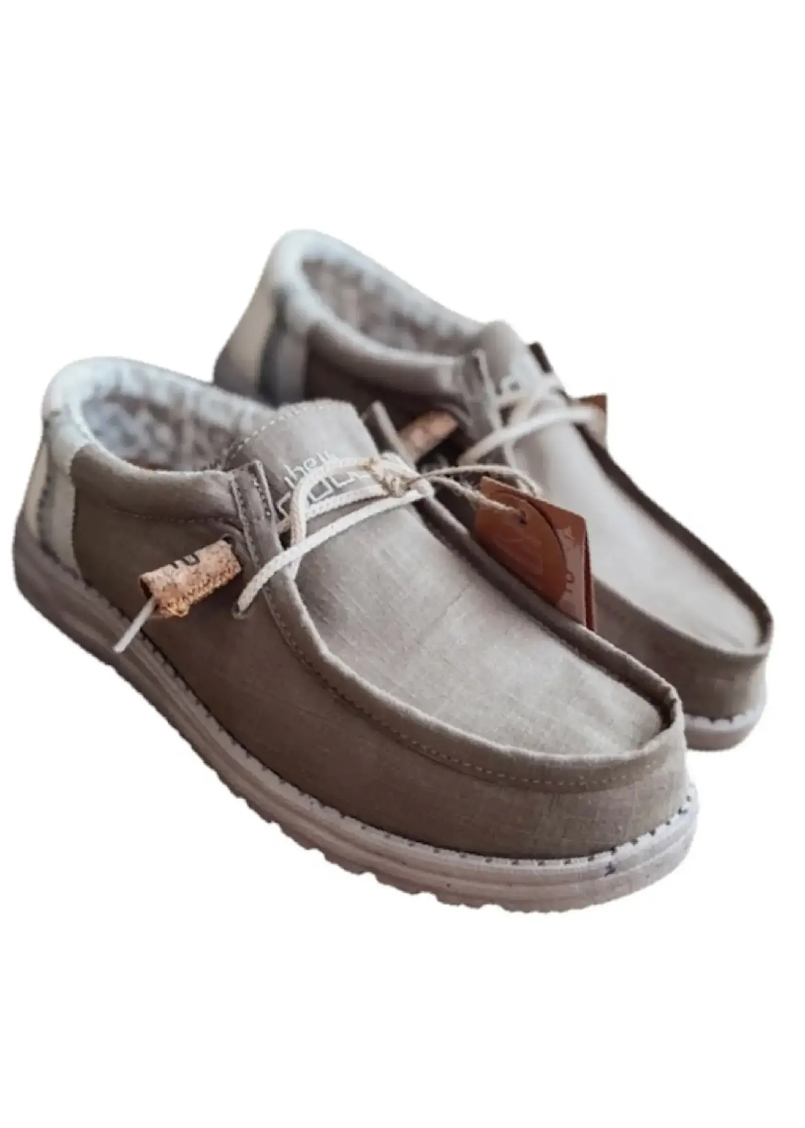 Hey Dude Hey Dude Wally Linen Natural Mows Mens