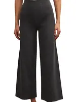 Z Supply Z Supply Delaney Brushed Rib Pant Charcoal Heather