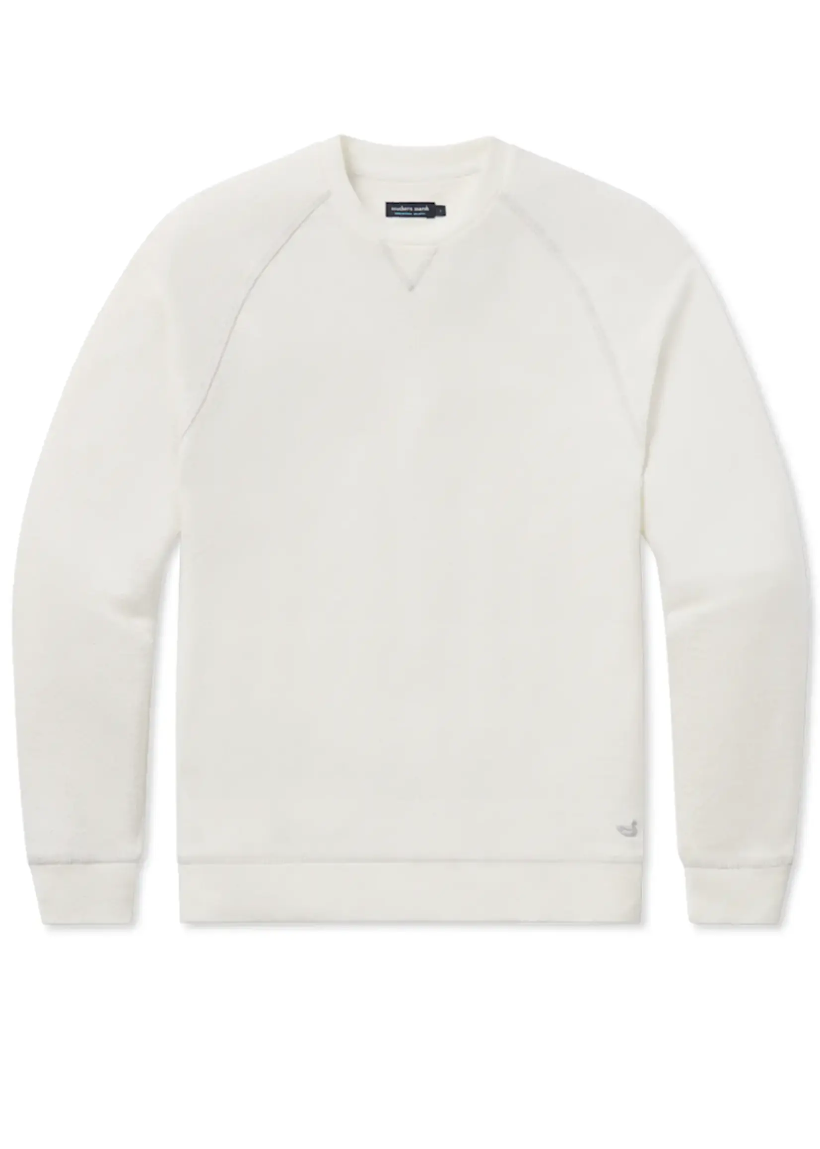 Southern Marsh Brunswick Knit Sweater White