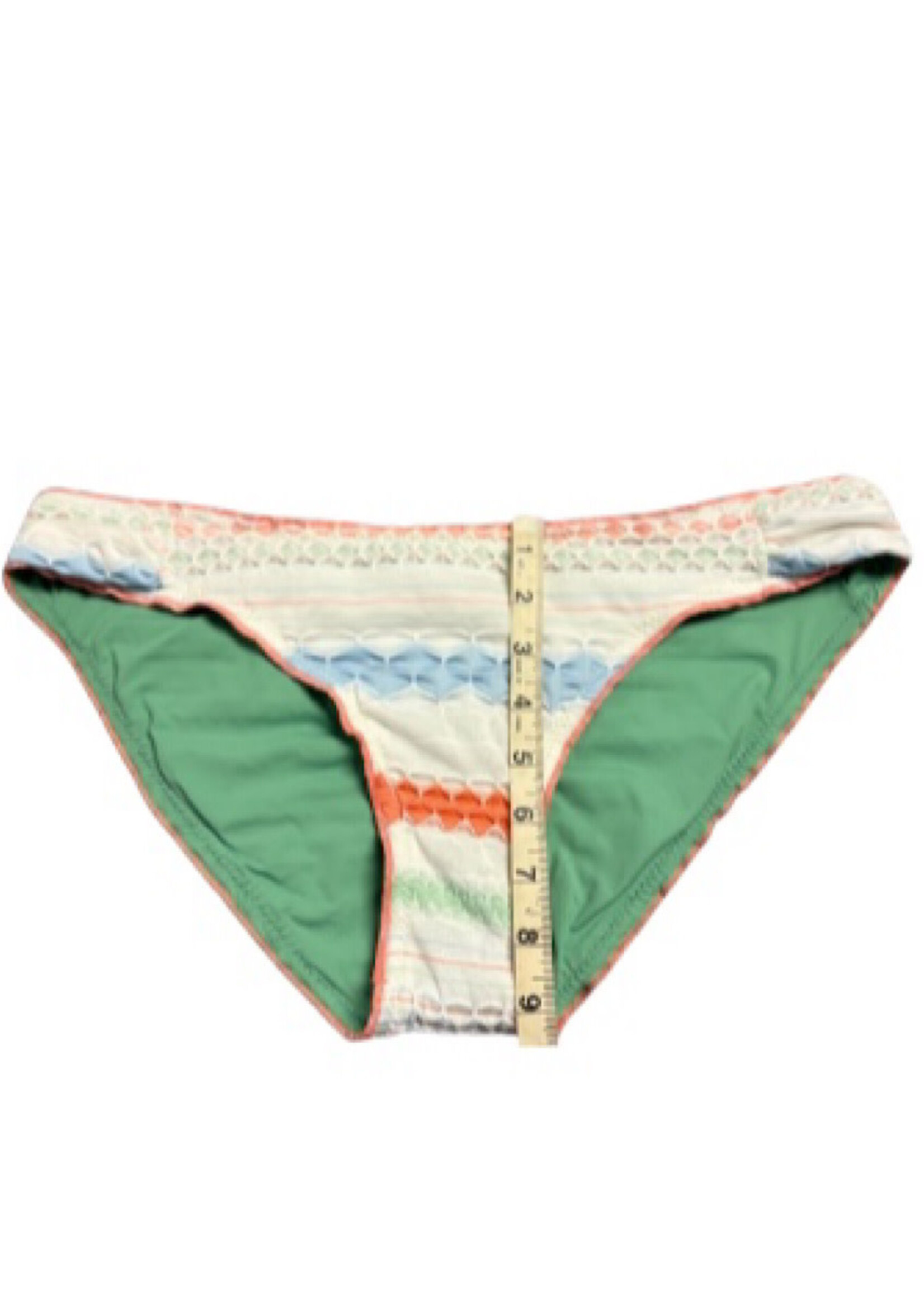 BECCA Multi Pastel Color Bikini Bottoms Size Large-RF