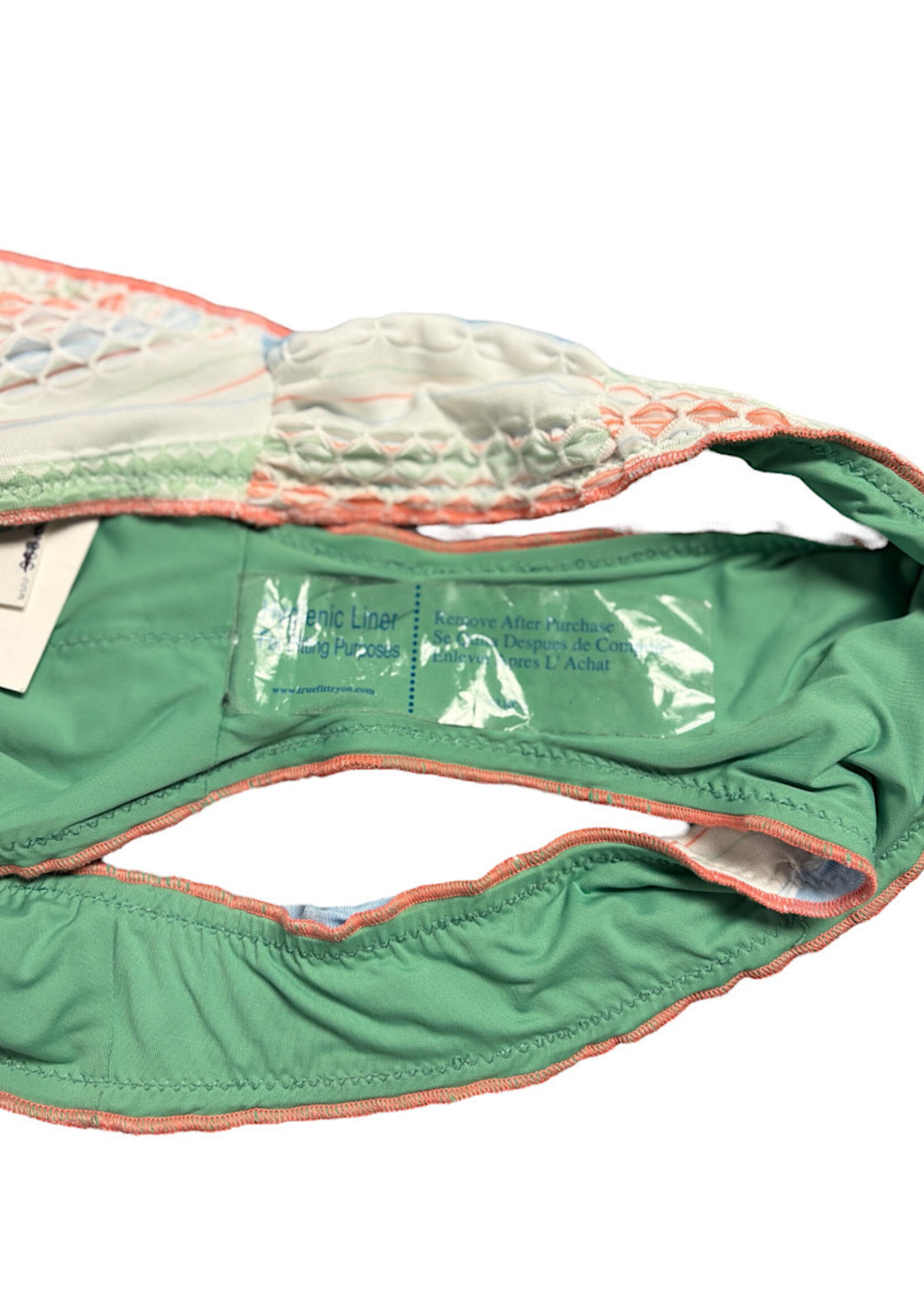 BECCA Multi Pastel Color Bikini Bottoms Size Large-RF