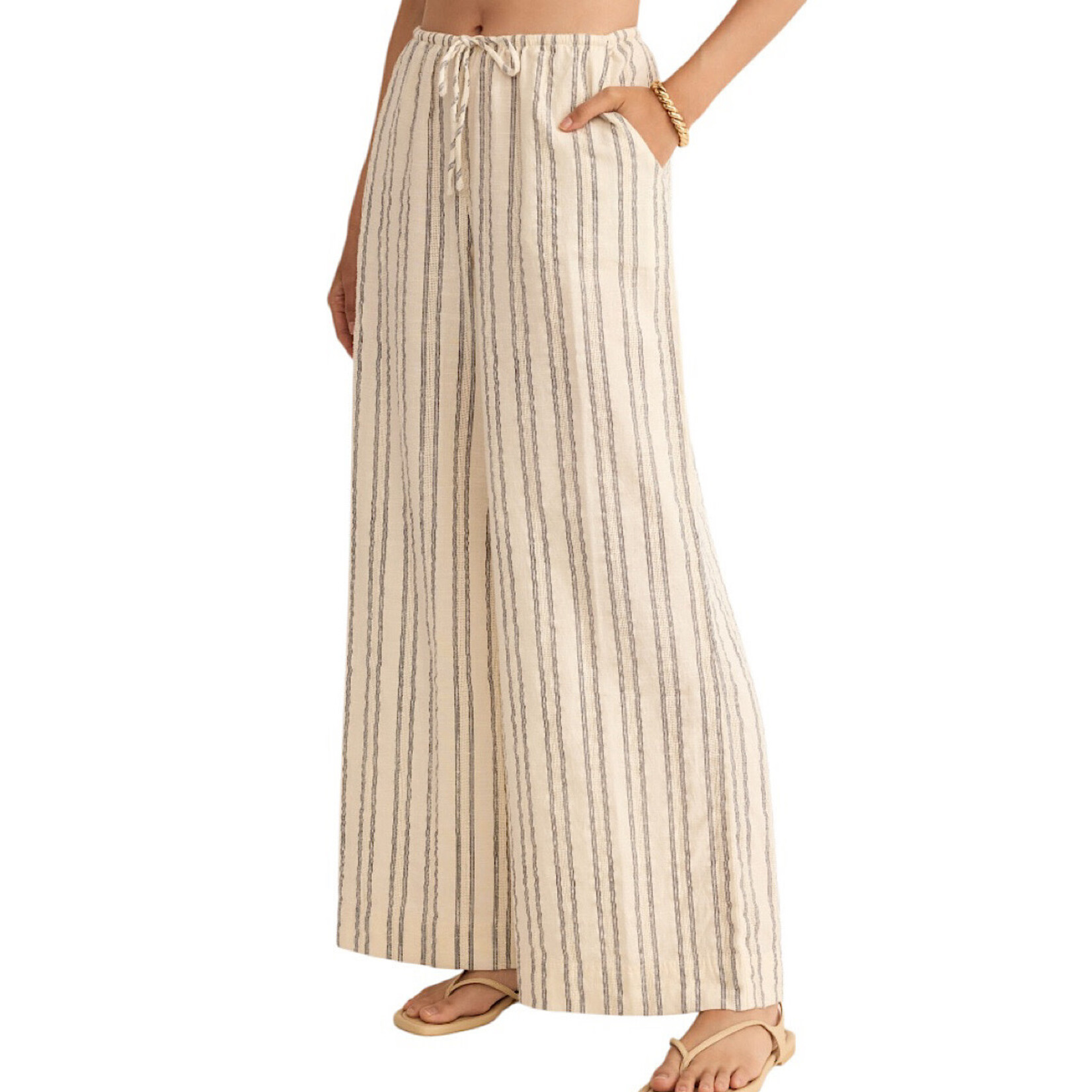 Z Supply Z Supply Soleil Stripe Pant Sea Salt