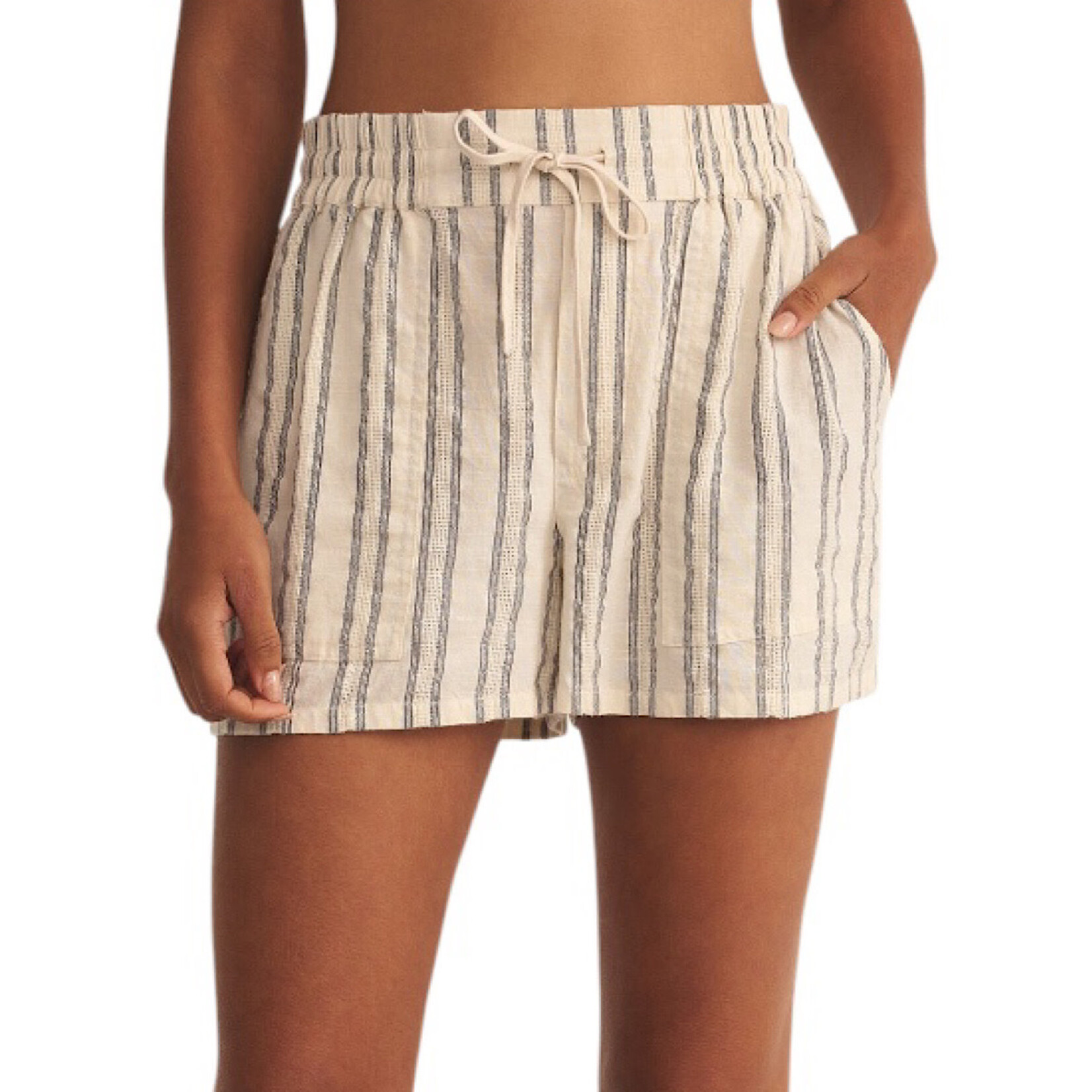 Z Supply Z Supply Summerland Stripe Short Sea Salt