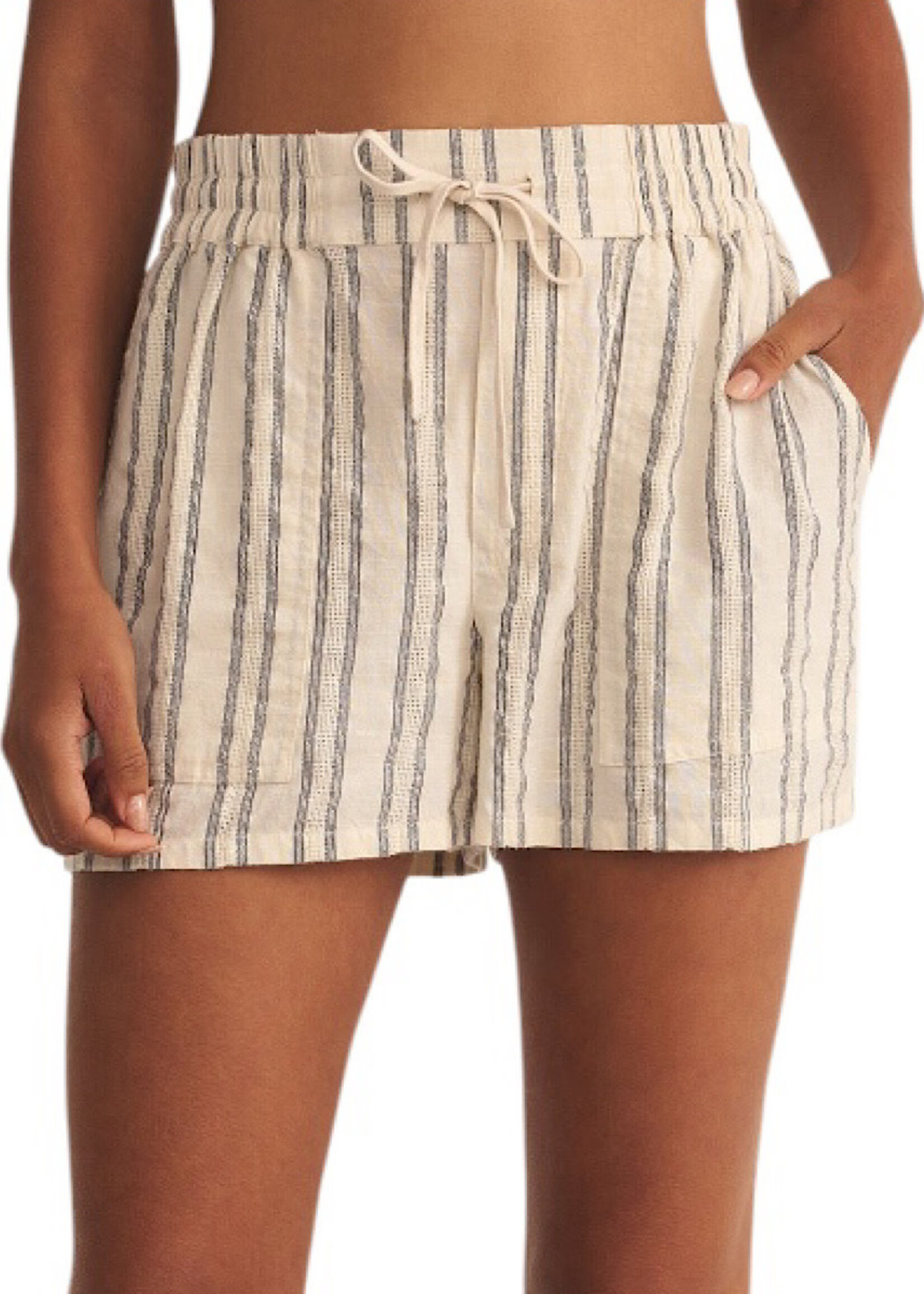 Z Supply Z Supply Summerland Stripe Short Sea Salt