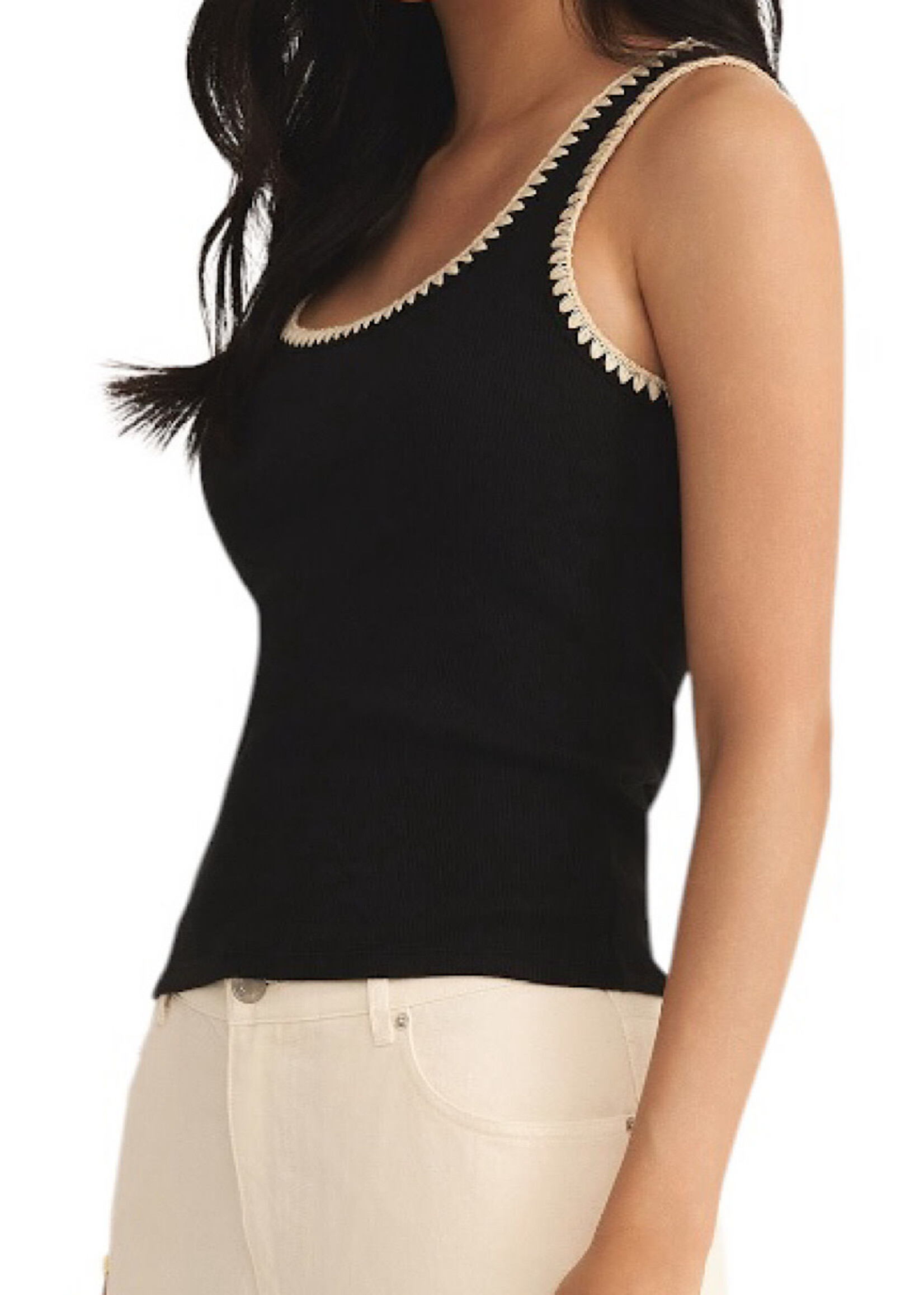 Z Supply Z Supply Jaidynn Rib Tank Black