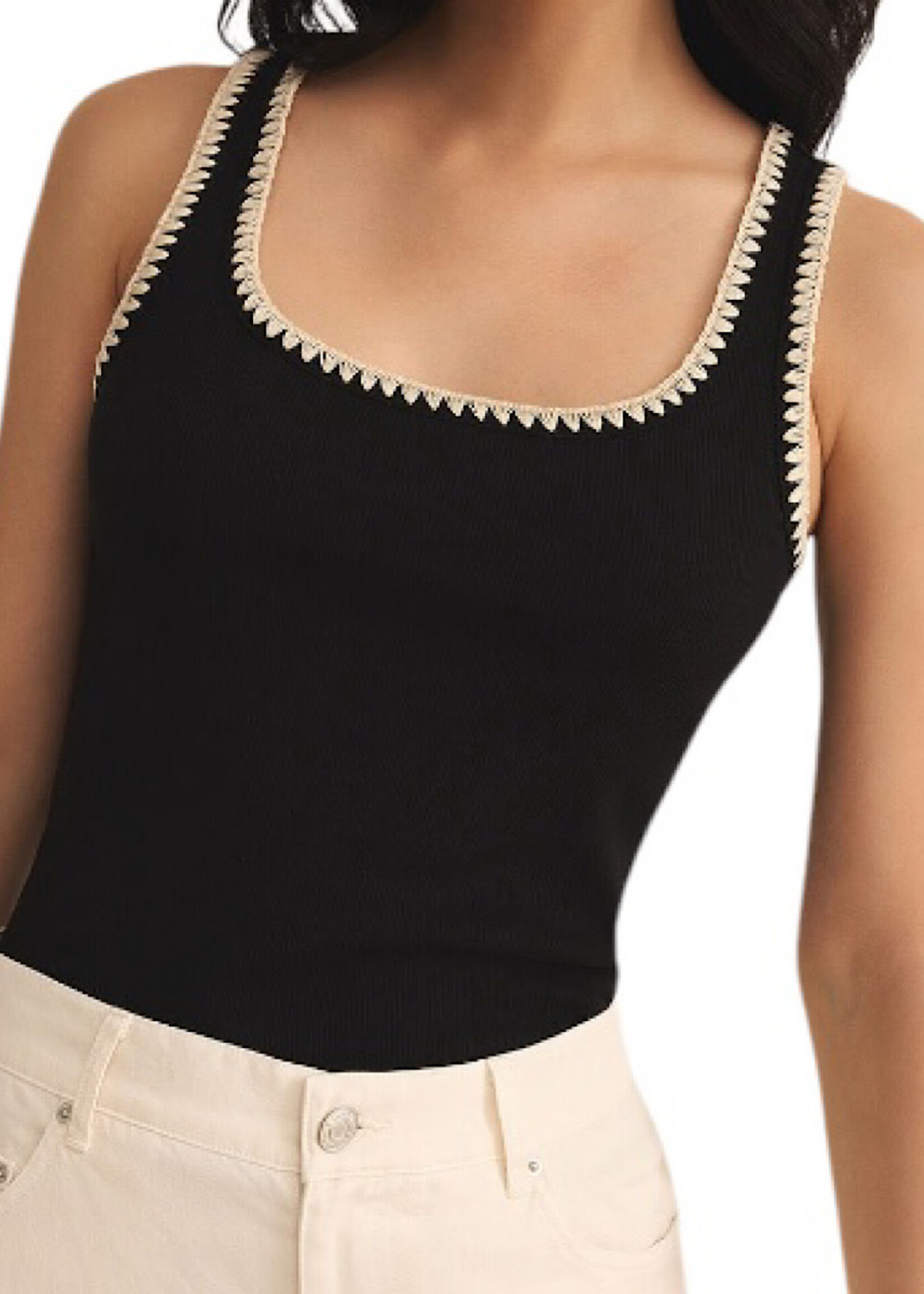 Z Supply Z Supply Jaidynn Rib Tank Black