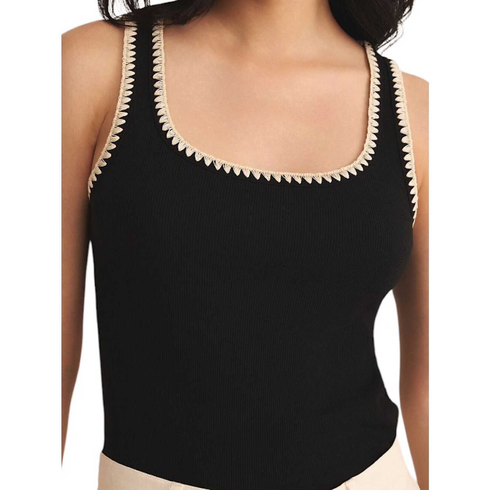 Z Supply Z Supply Jaidynn Rib Tank Black