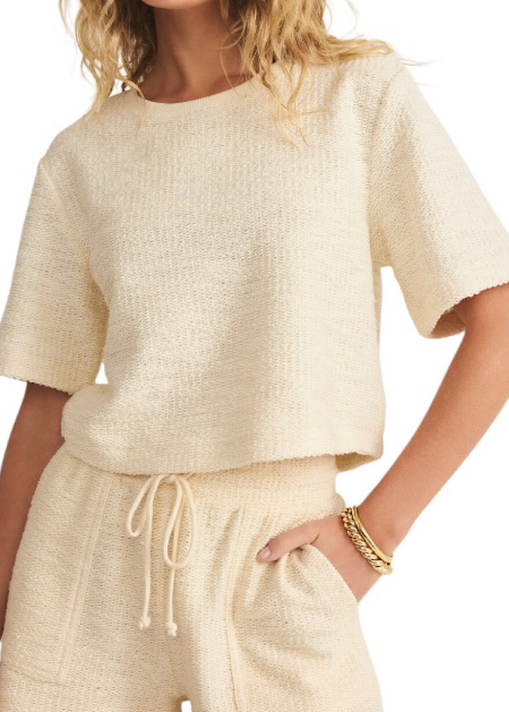 Z Supply Z Supply Curran Looped Terry Sweatshirt Natural