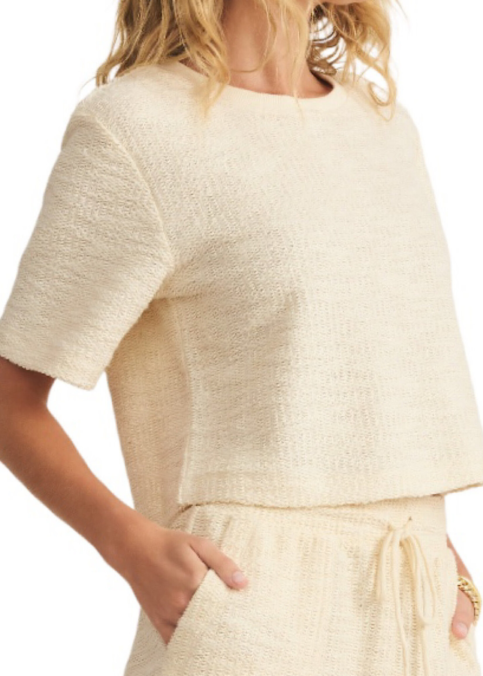 Z Supply Z Supply Curran Looped Terry Sweatshirt Natural
