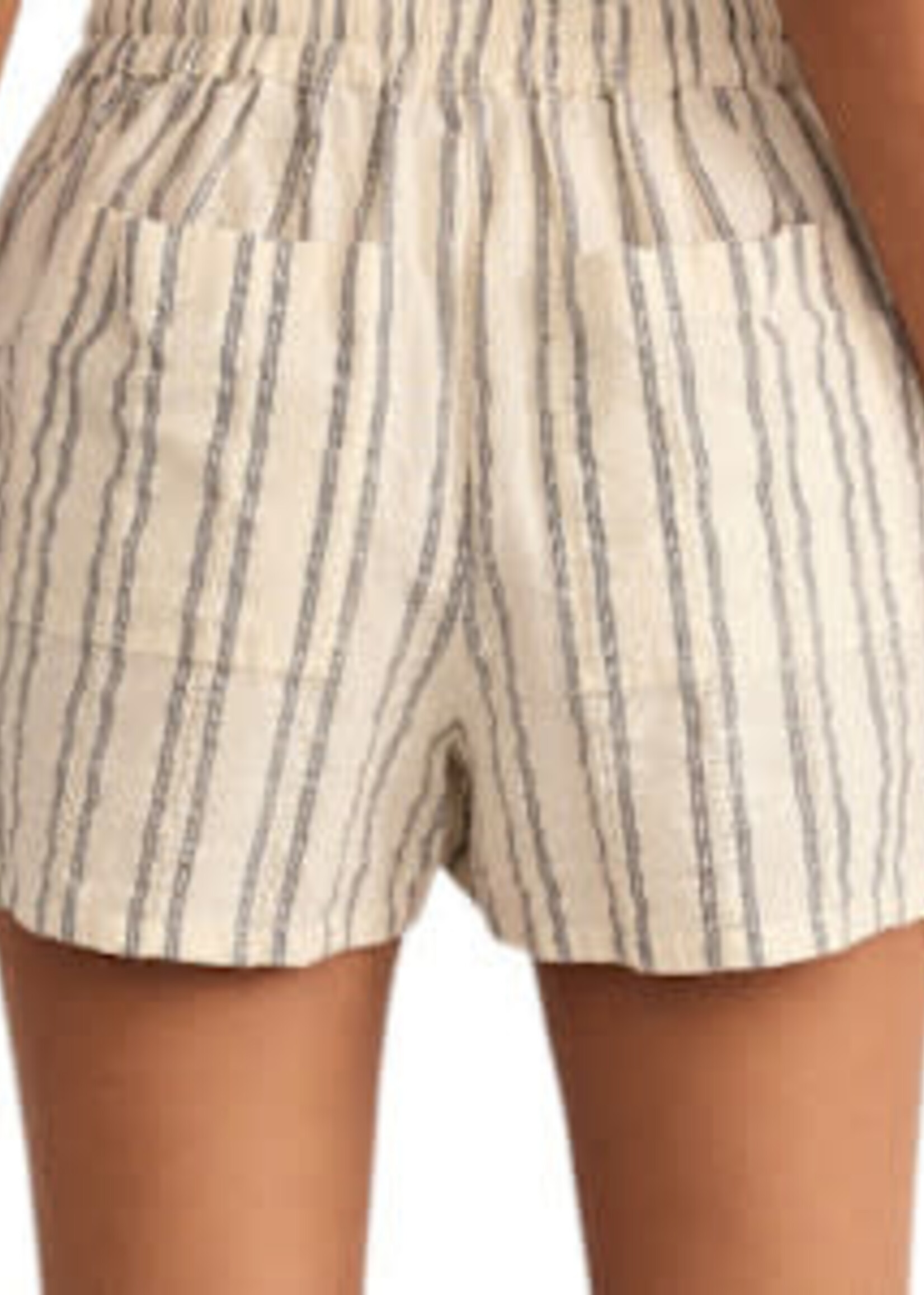 Z Supply Z Supply Summerland Stripe Short Sea Salt