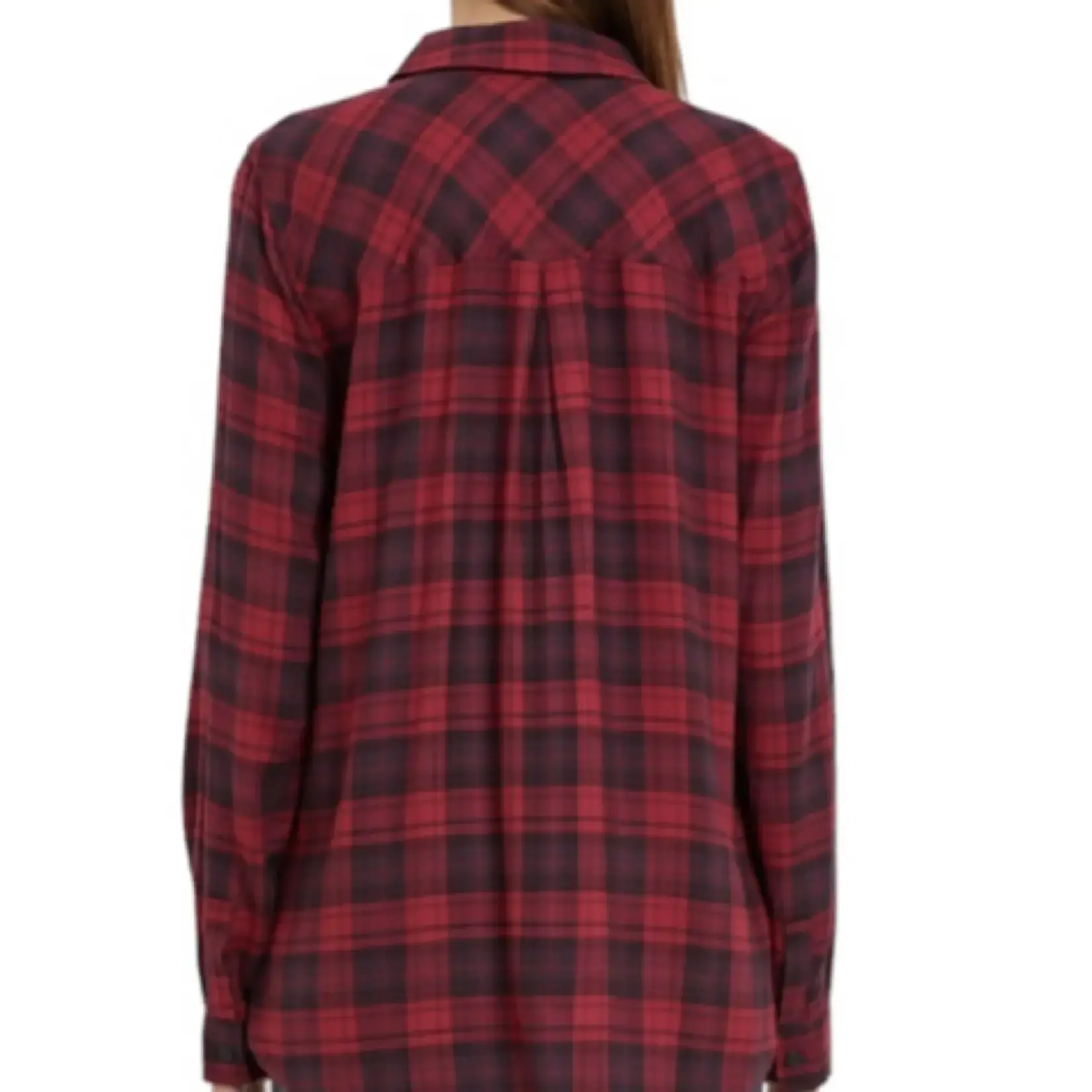 Burgundy Plaid Flannel