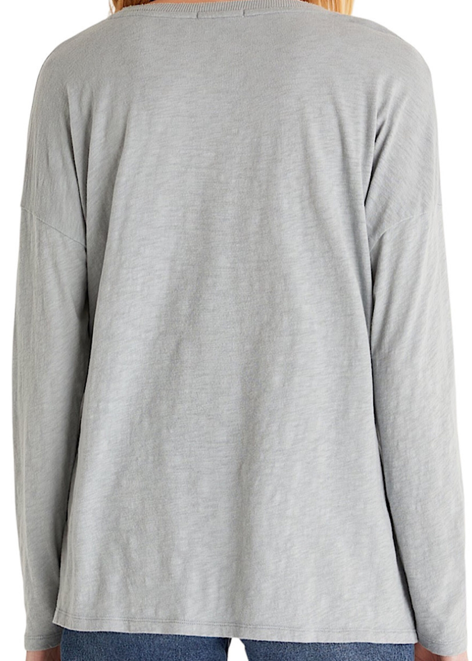 Z Supply Z Supply Farren Slub  L/S Tee Morning Fog