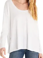 Z Supply Z Supply Farren Slub L/S Tee White