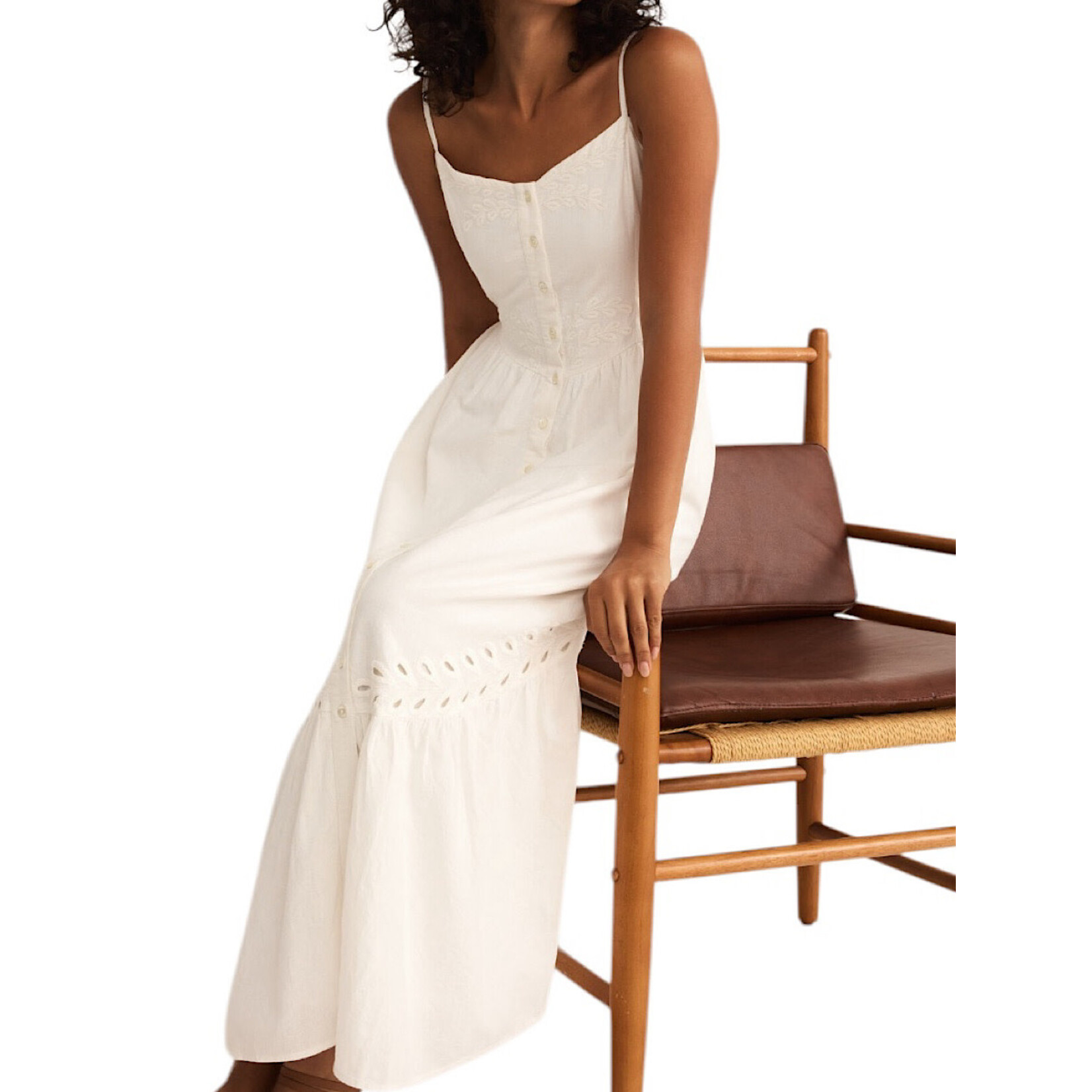 Z Supply Citadelle Maxi Dress White
