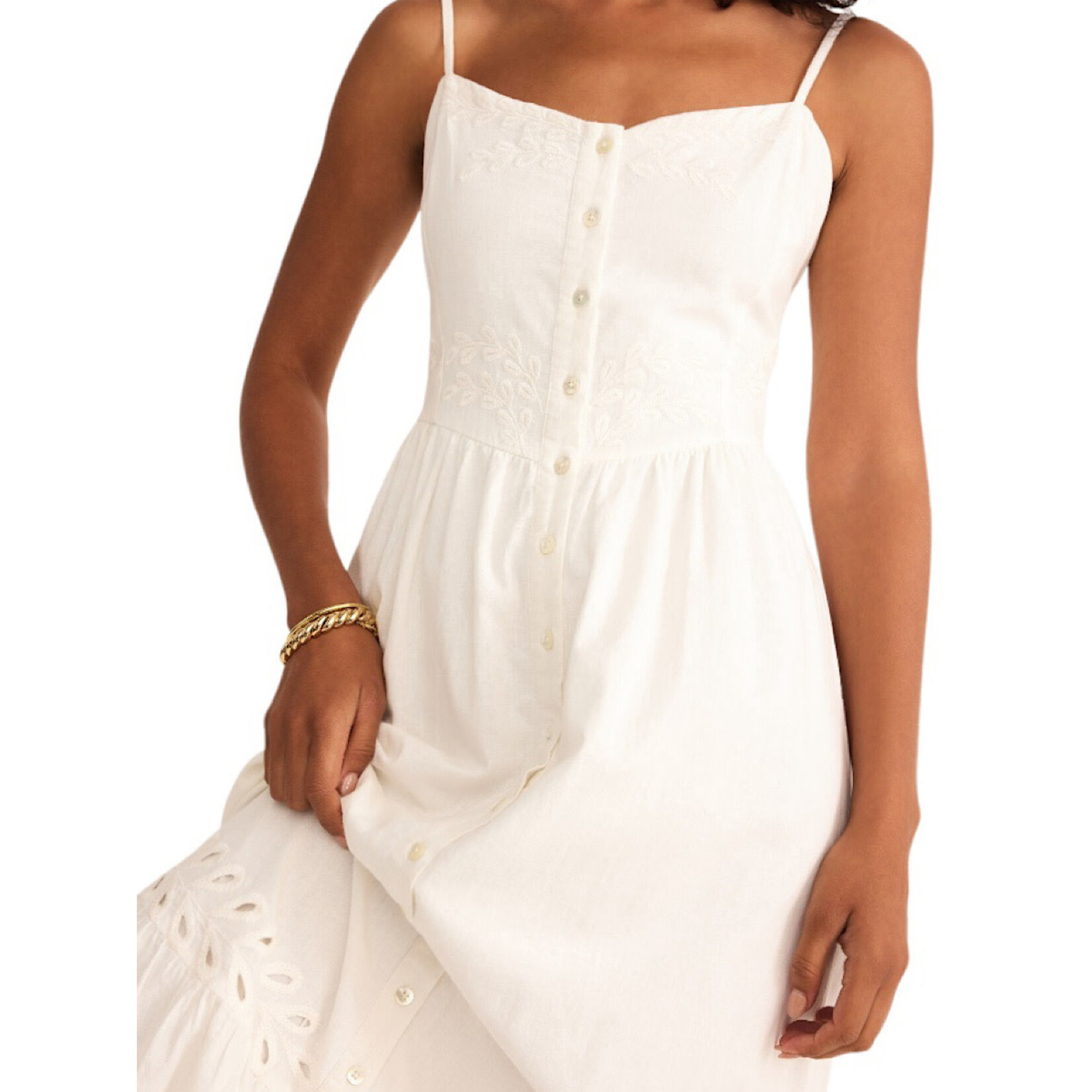 Z Supply Citadelle Maxi Dress White