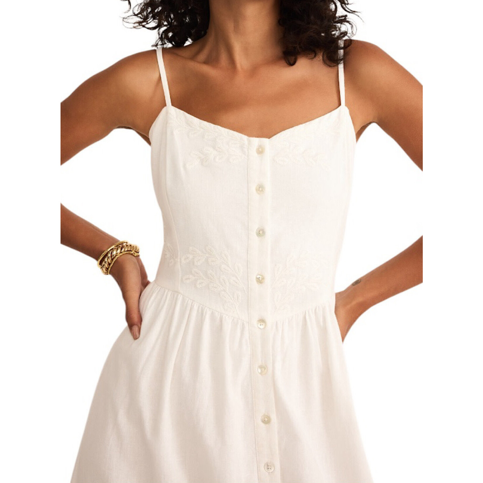 Z Supply Citadelle Maxi Dress White