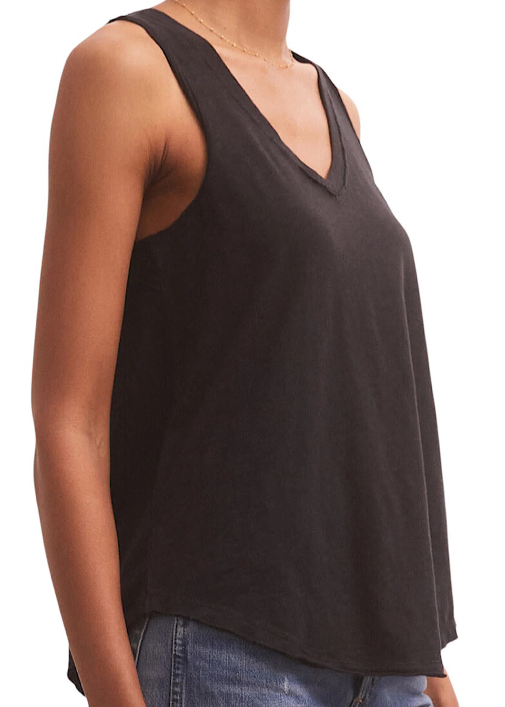 Z Supply Z Supply Sun Drenched Vagabond Tank Black