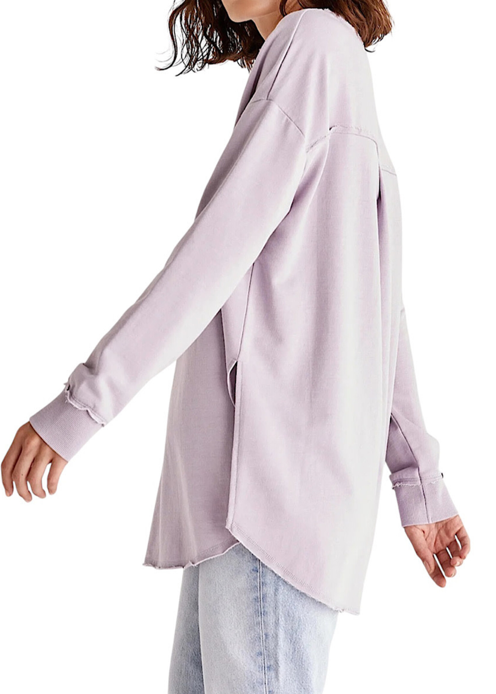 Z Supply Z Supply V-Neck Weekender Lavender Ash