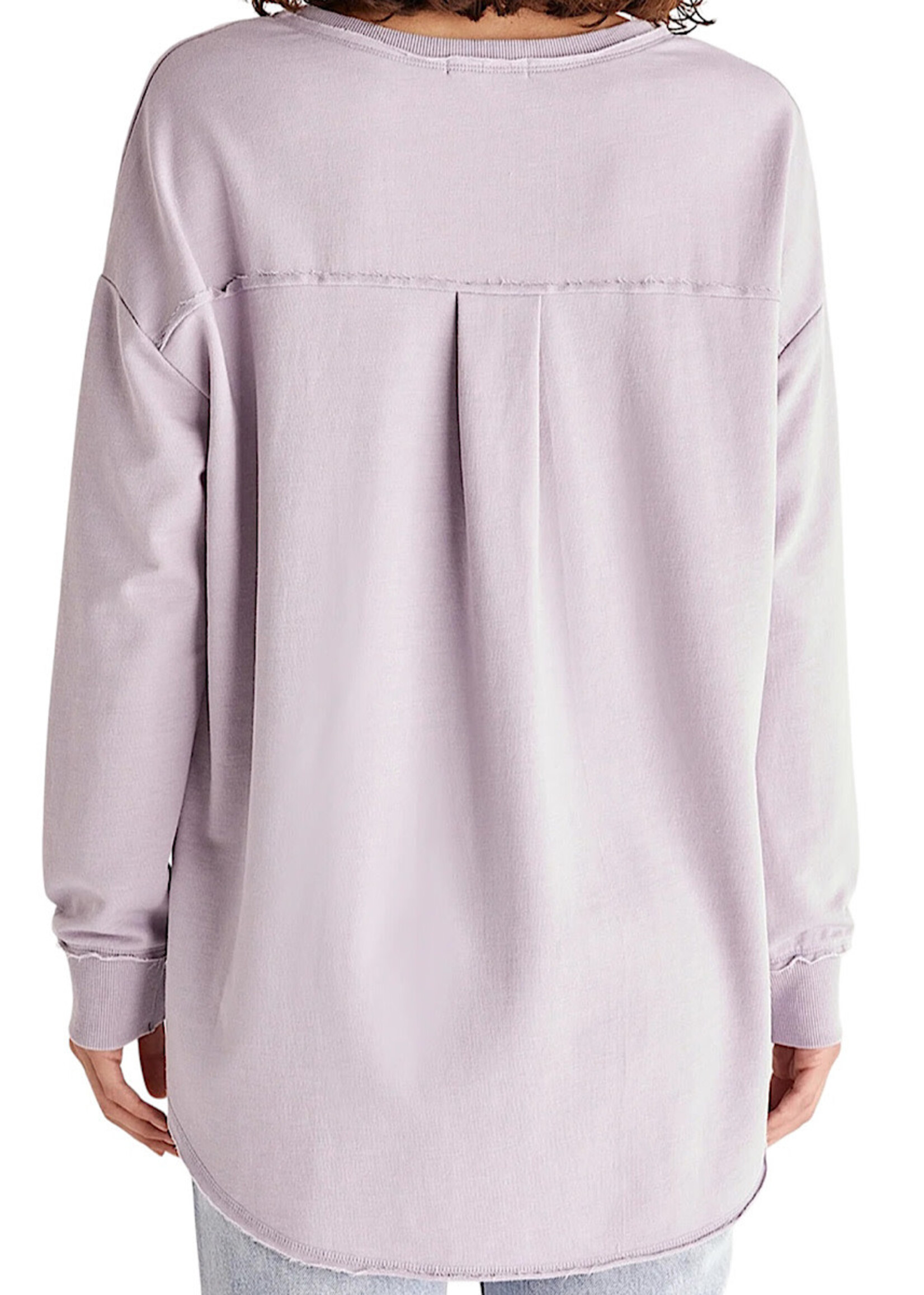Z Supply Z Supply V-Neck Weekender Lavender Ash
