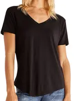 Z Supply Z Supply Kasey Modal V-Neck Tee Black