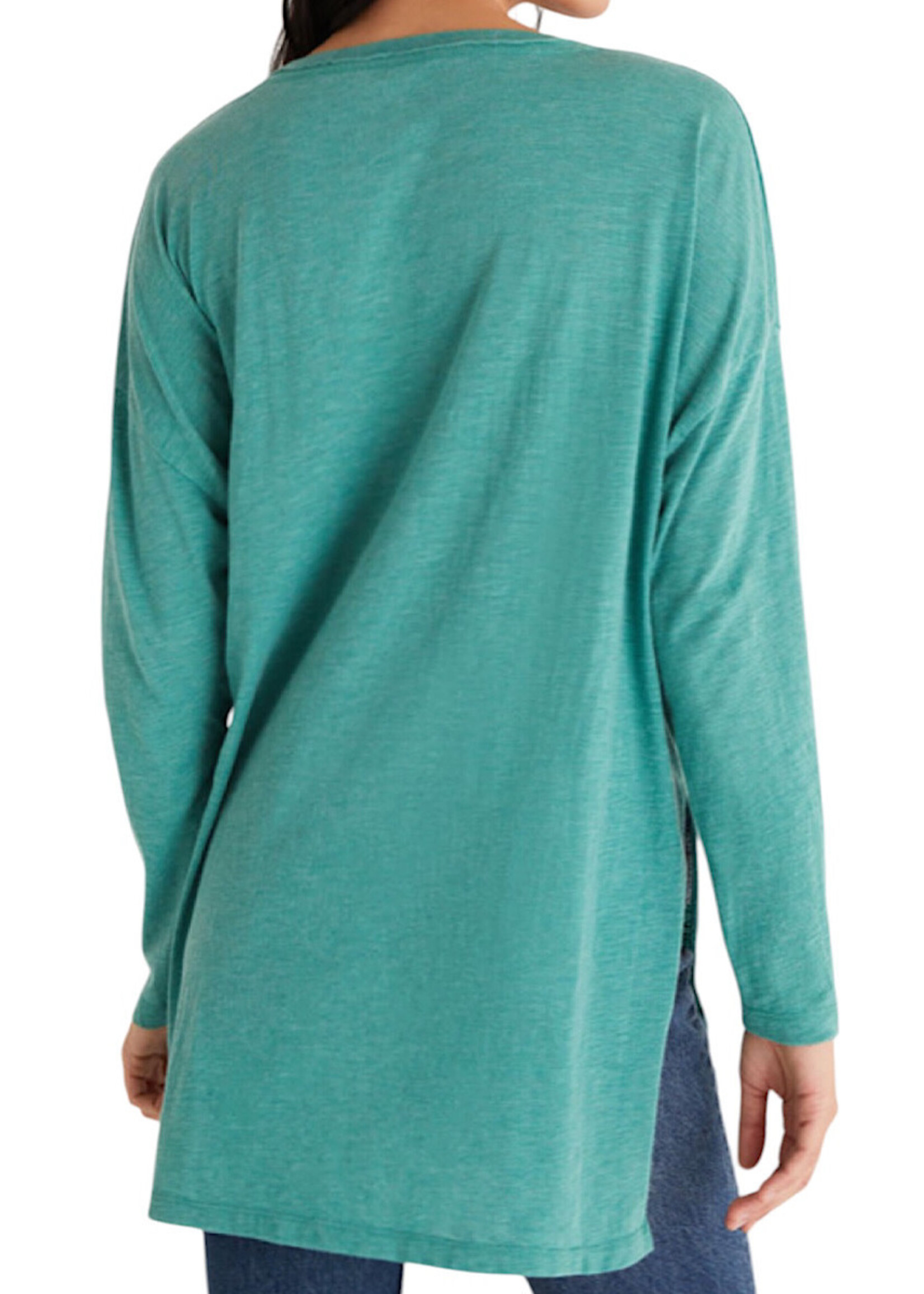 Z supply Super Chill LS Tee Amazon Green