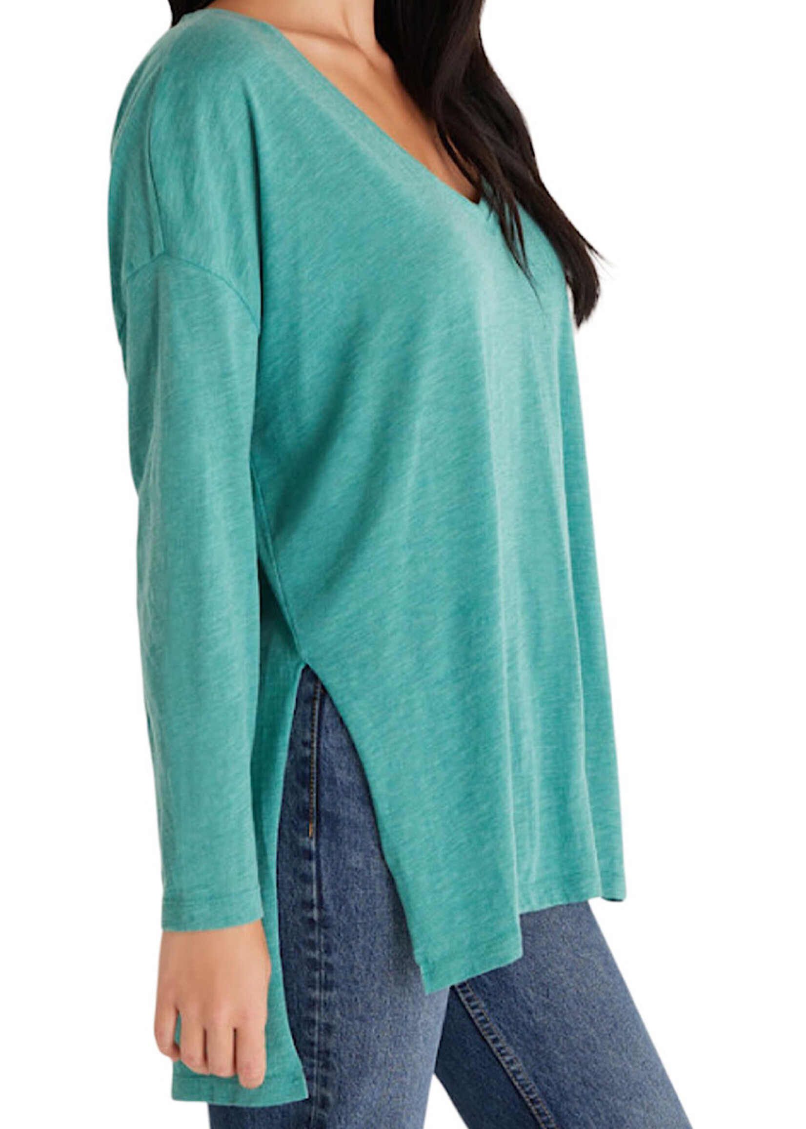 Z supply Super Chill LS Tee Amazon Green