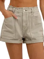 Z Supply Z Supply Odin Denim Short Pale Jade