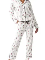 Z supply Sleep All Day Pup PJ Set Vanilla Ice
