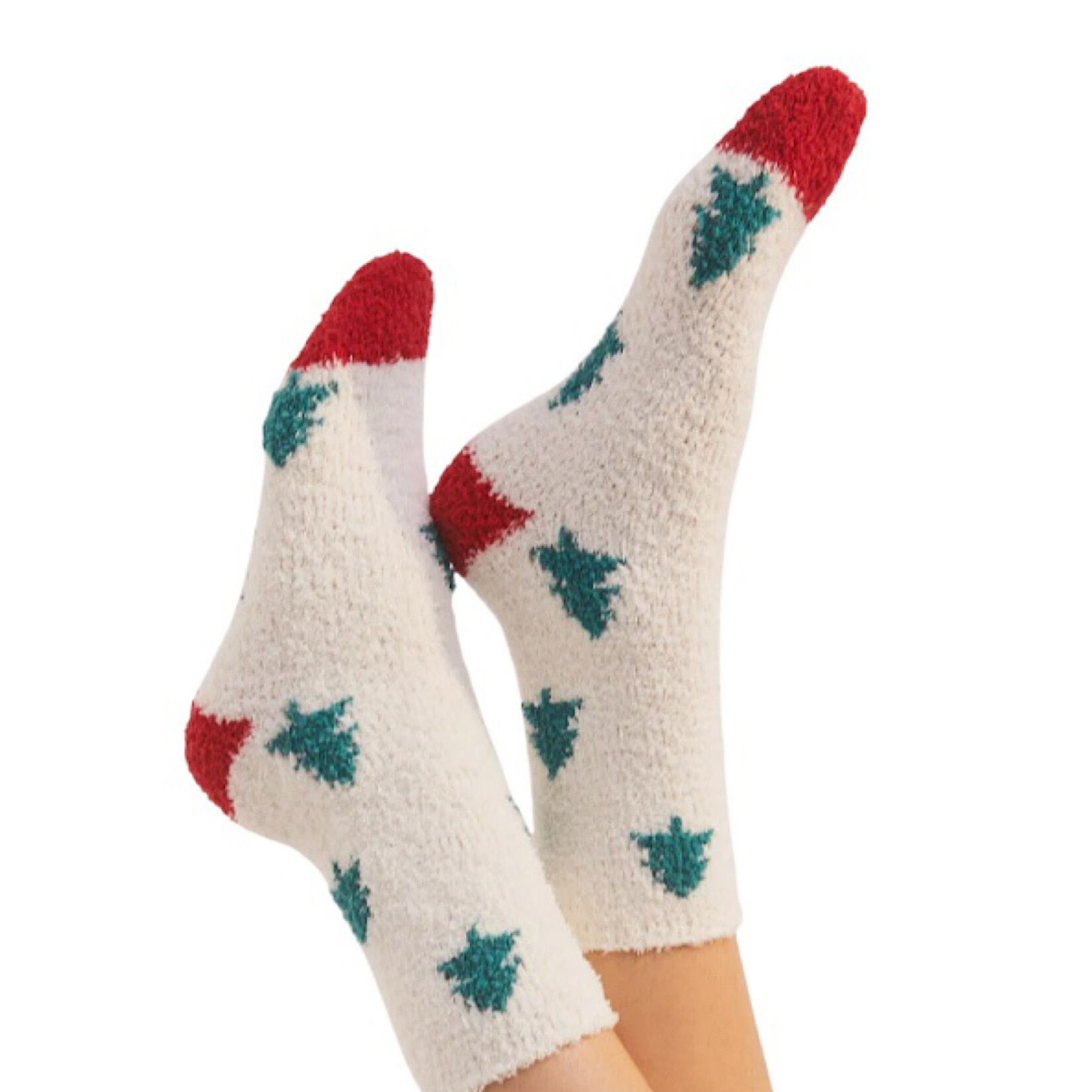 Z Supply Z Supply Plush Tree Socks Vanilla Ice OS