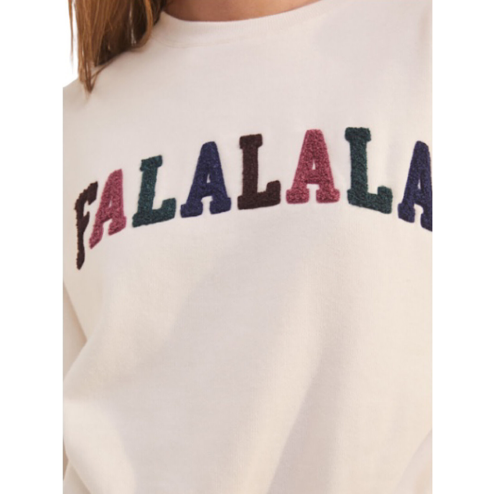 Z Supply Z Supply Fa La La LS Top Bone