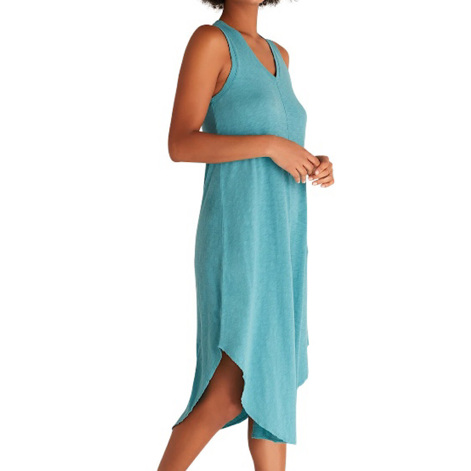 Z Supply Z Supply The Reverie Slub Dress Cabana Teal
