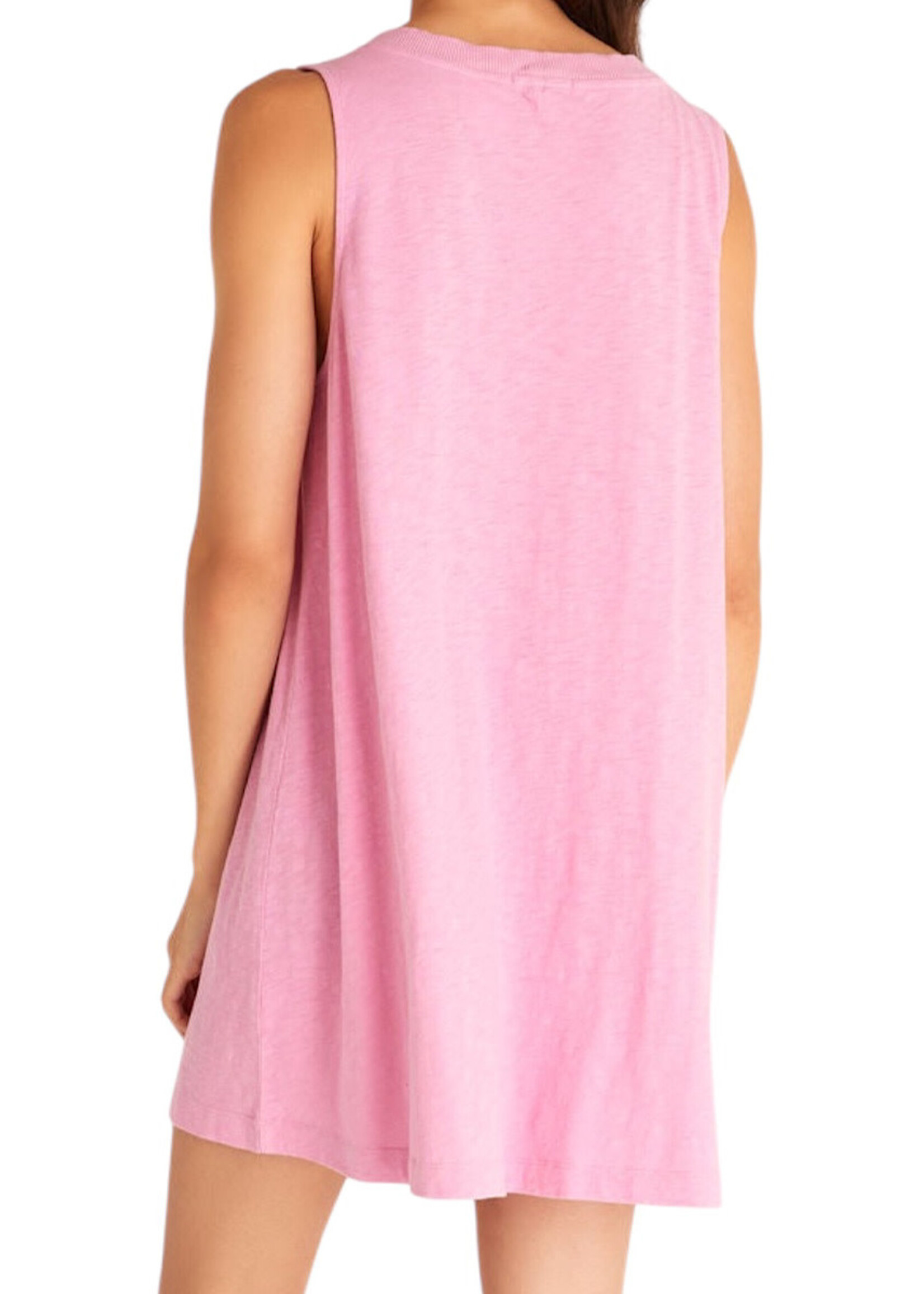 Z Supply Z Supply Sparrow Mini Dress Orchid Pink