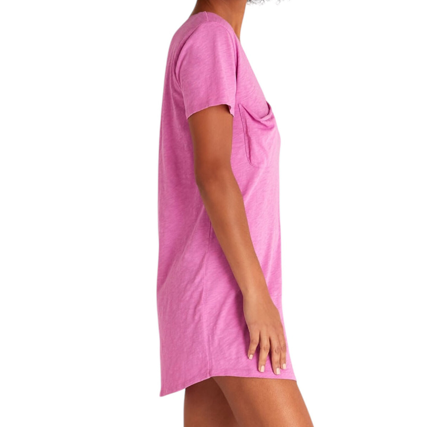 Z Supply Z Supply The Pocket Tee Dress Wild Dahlia