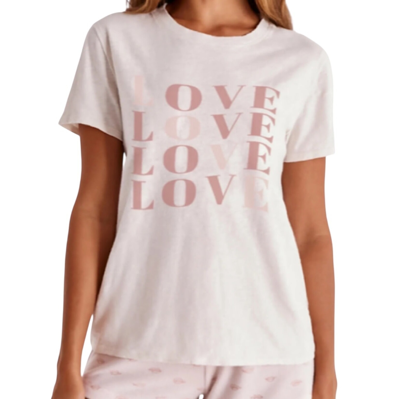 Holiday Easy Love White Tee