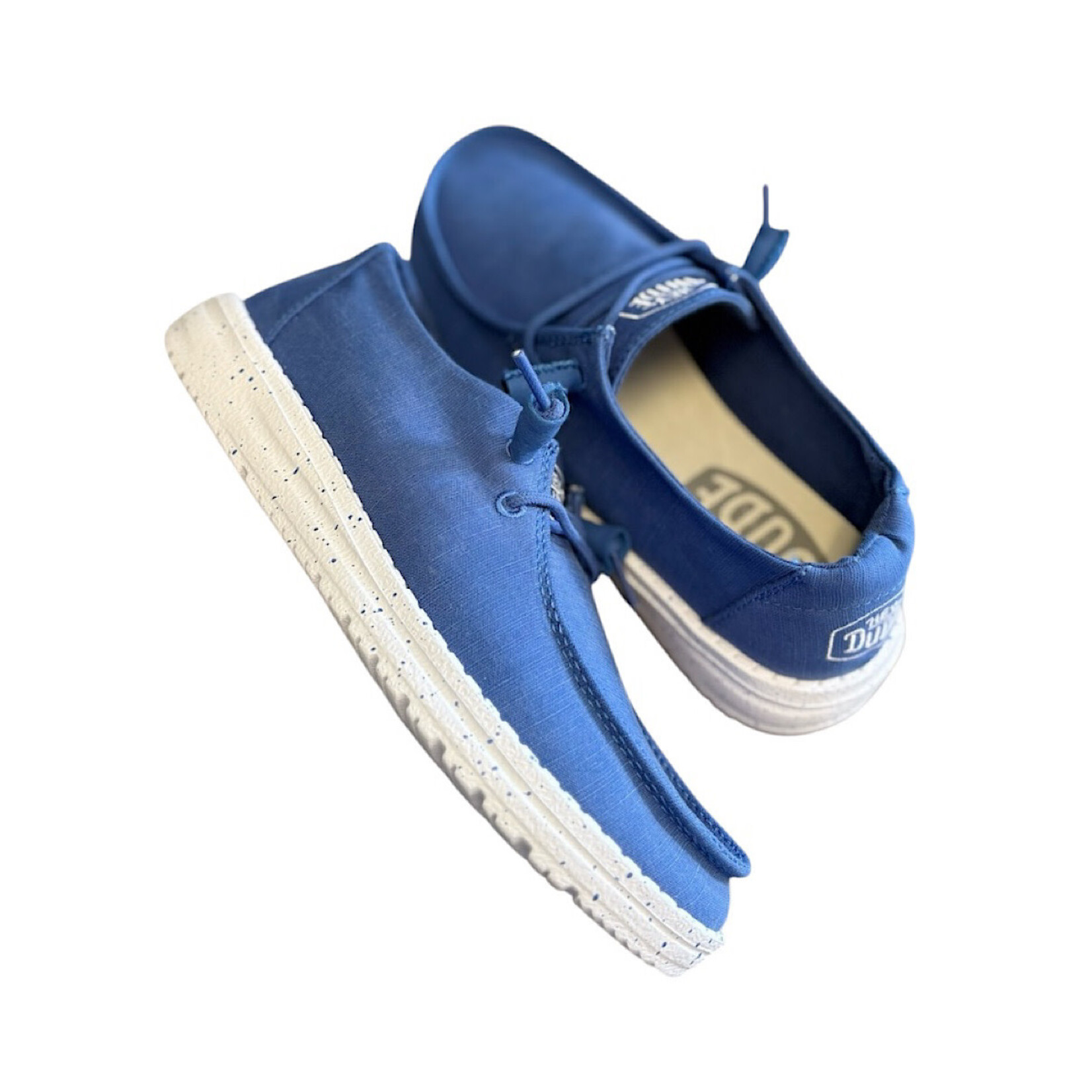 Hey Dude Hey Dude Wendy Slub Canvas True Blue Womens