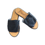Blowfish Black Rylim Slip On Sandals