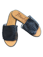 Blowfish Black Rylim Slip On Sandals