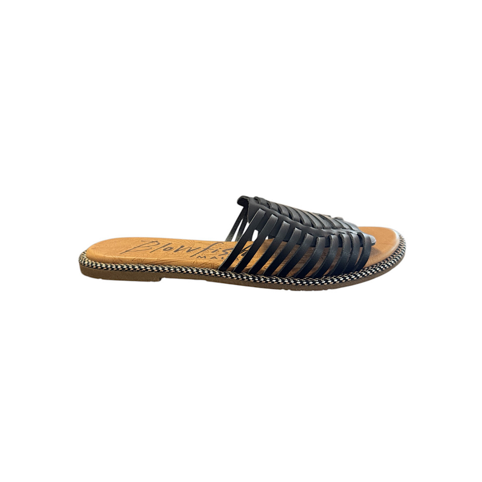 Blowfish Black Rylim Slip On Sandals