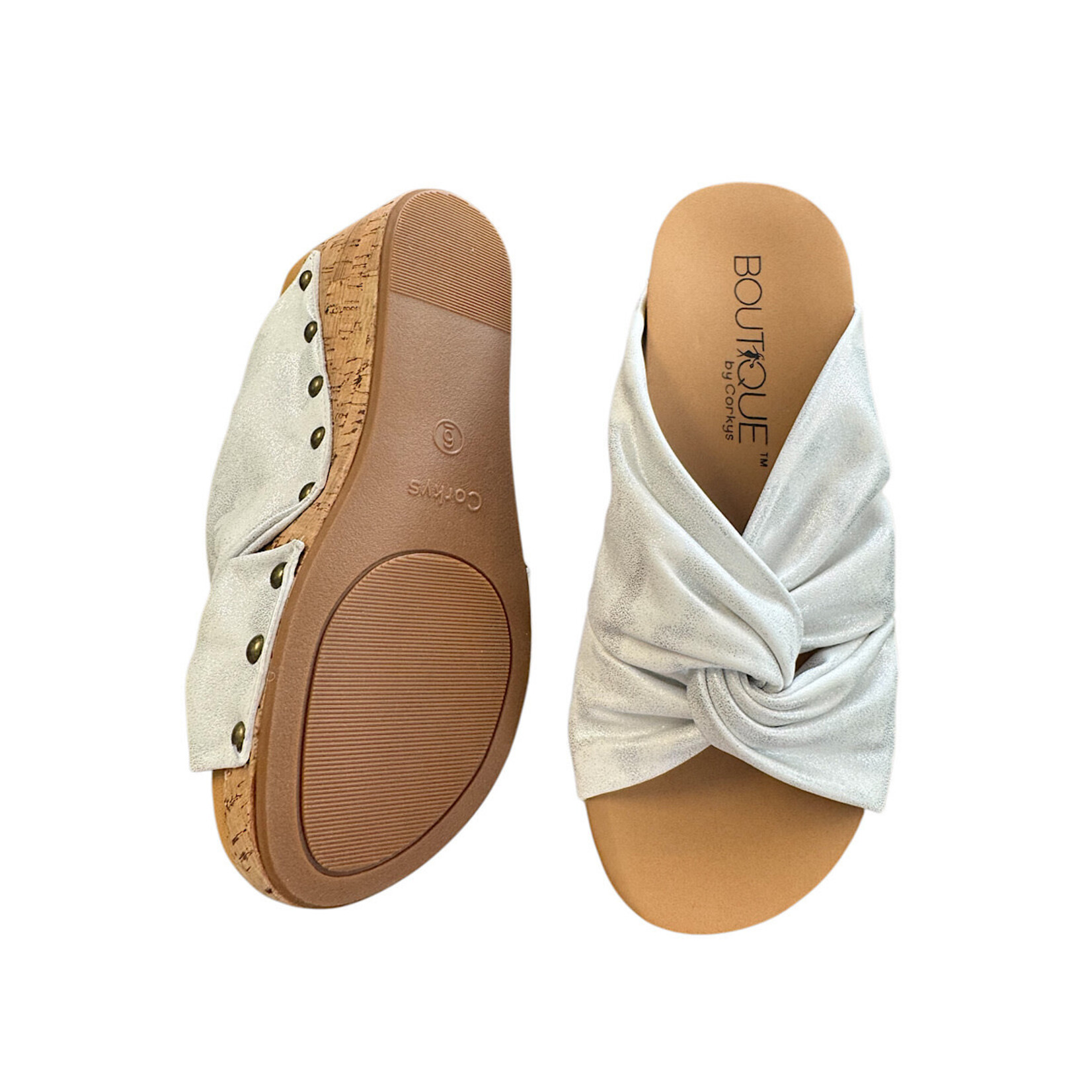 Corky's Cheerful White Wedge