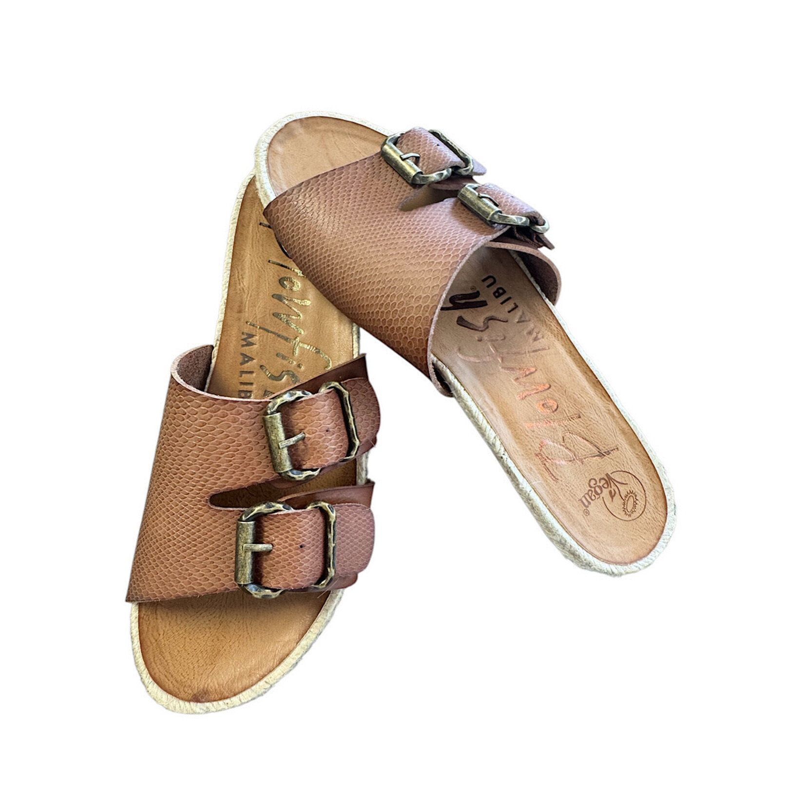 Blowfish Gennah Rope Slide Sandals Arabian Sand Dyecut