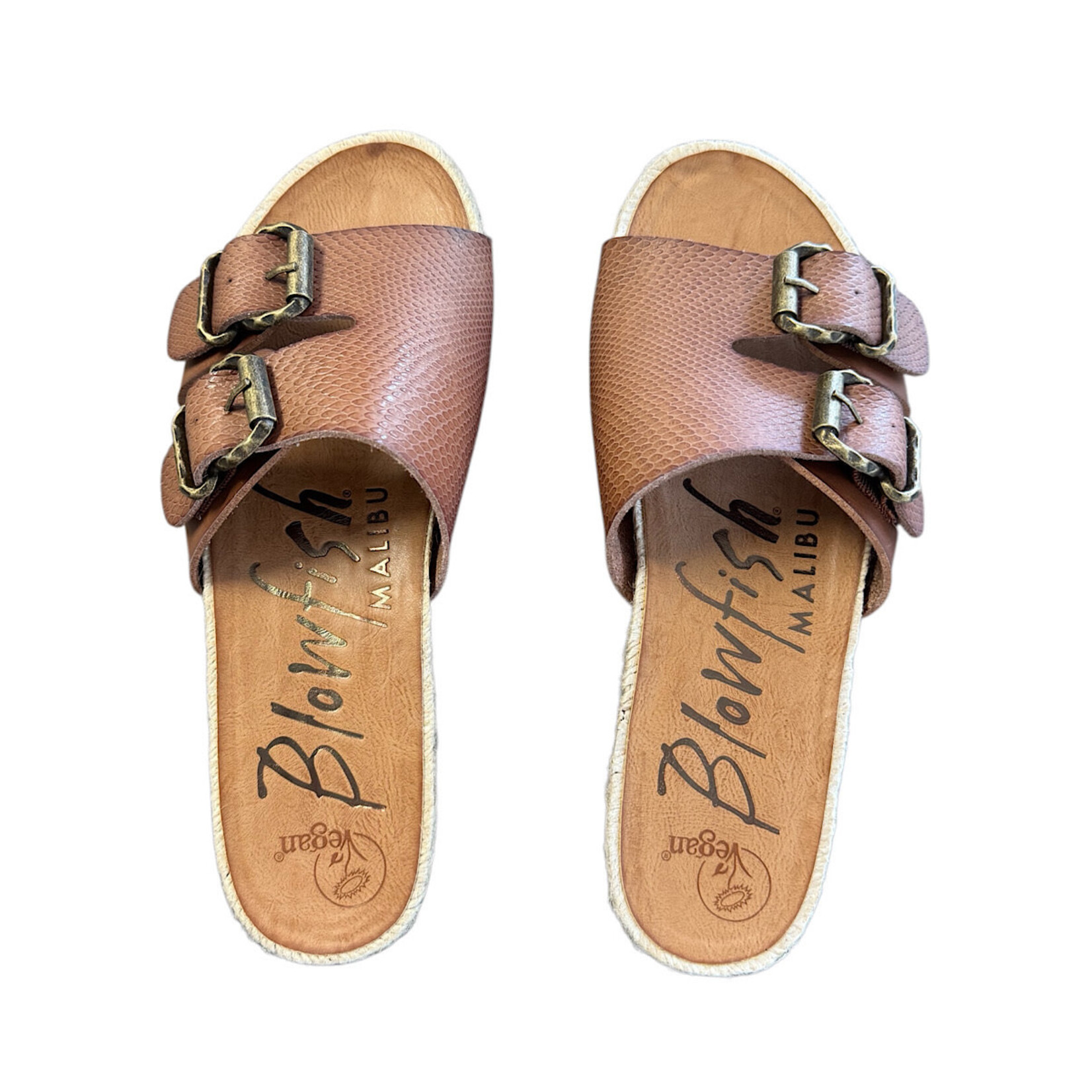 Blowfish Gennah Rope Slide Sandals Arabian Sand Dyecut