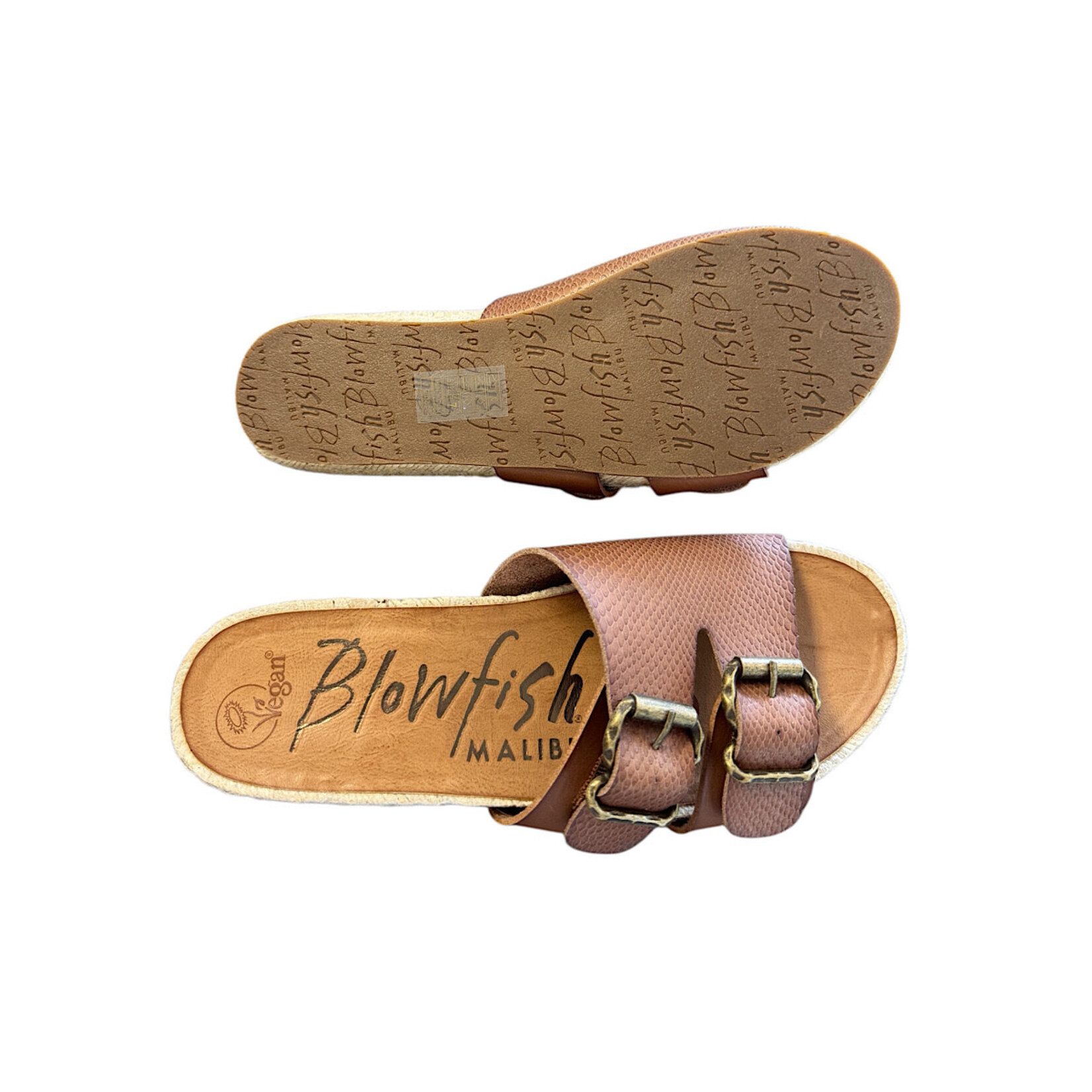 Blowfish Gennah Rope Slide Sandals Arabian Sand Dyecut