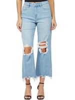 Mica Denim MICA MDP-F3048 90's Vintage Crop Flare