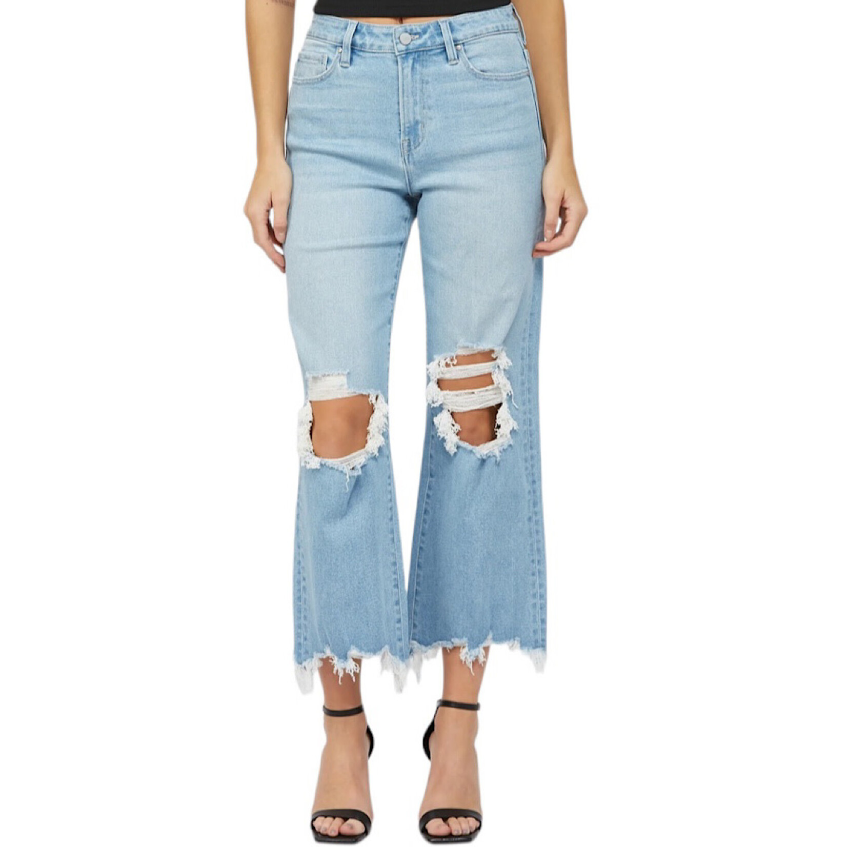 Mica Denim MICA MDP-F3048 90's Vintage Crop Flare