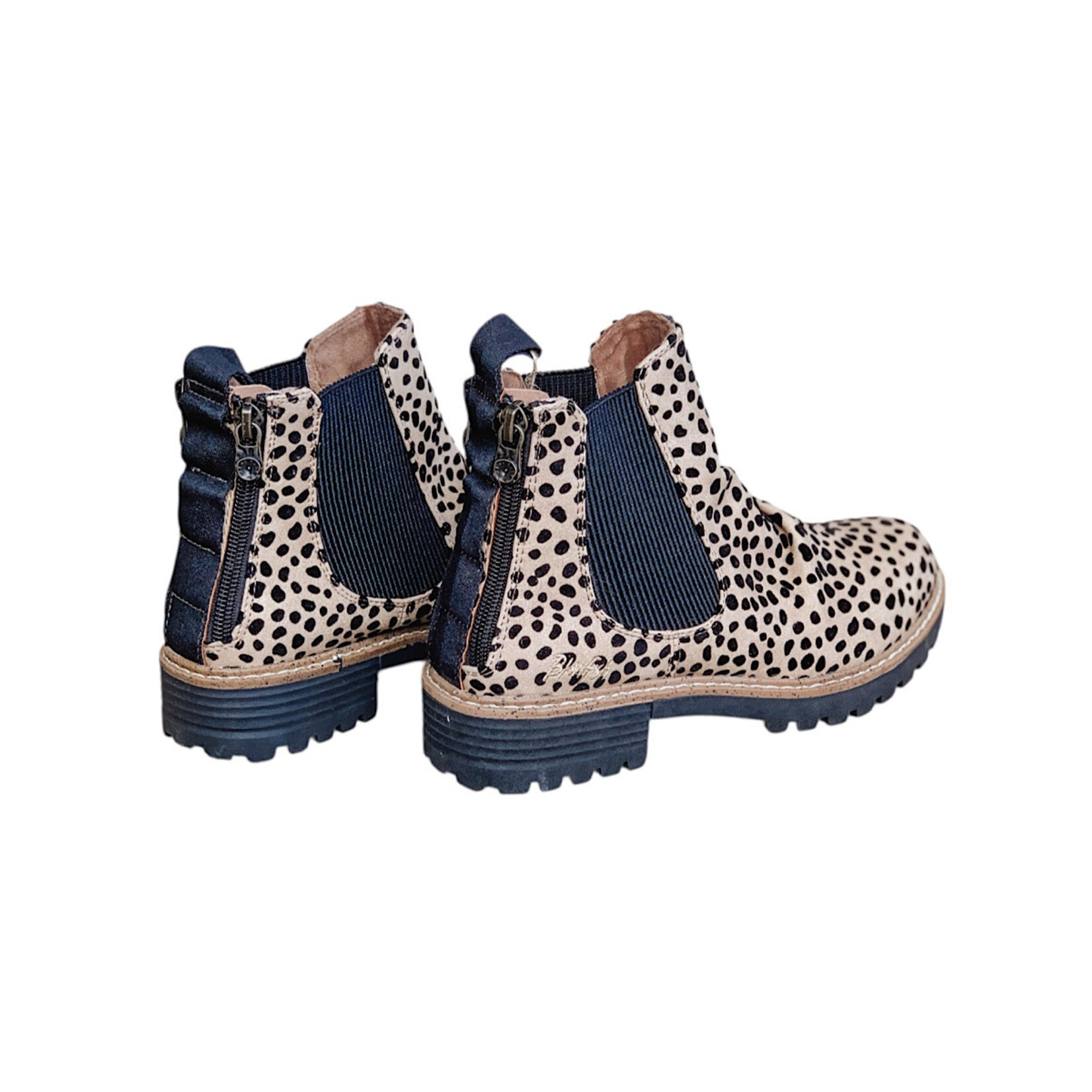 Redsen Sand Pixie Leopard Boots